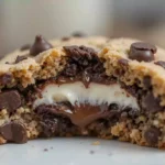 Oreo stuffed chocolate chip cookies