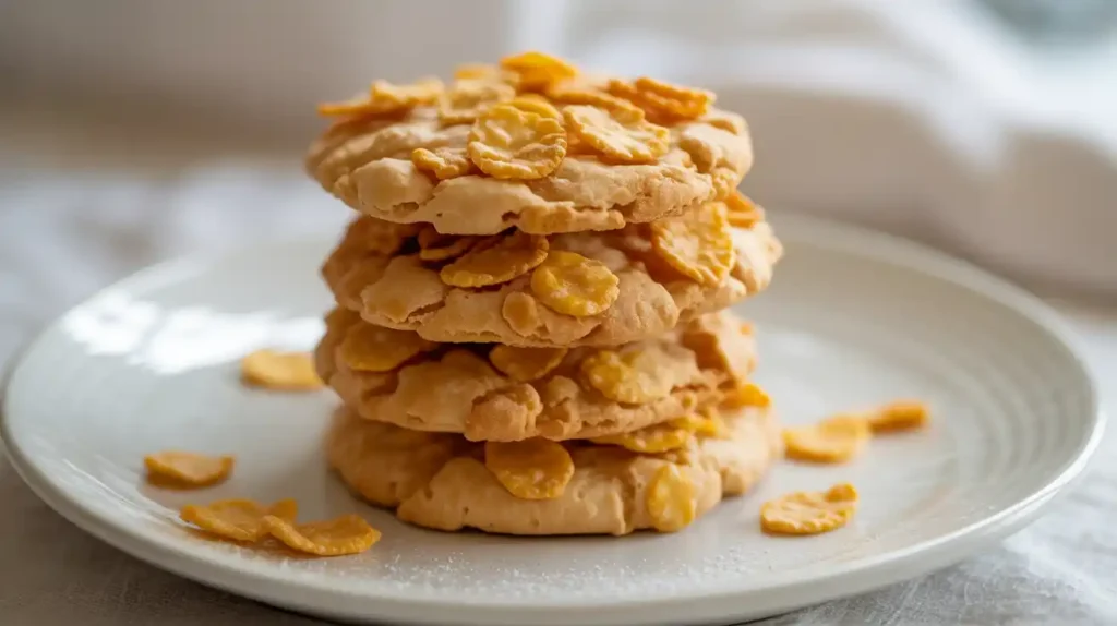 3-ingredient cornflake cookies