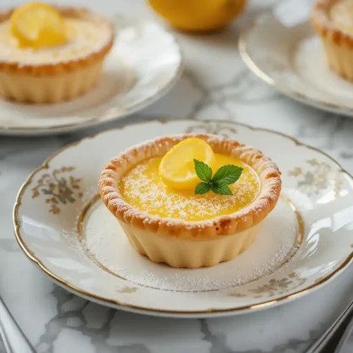 Baby Lemon Impossible Pies