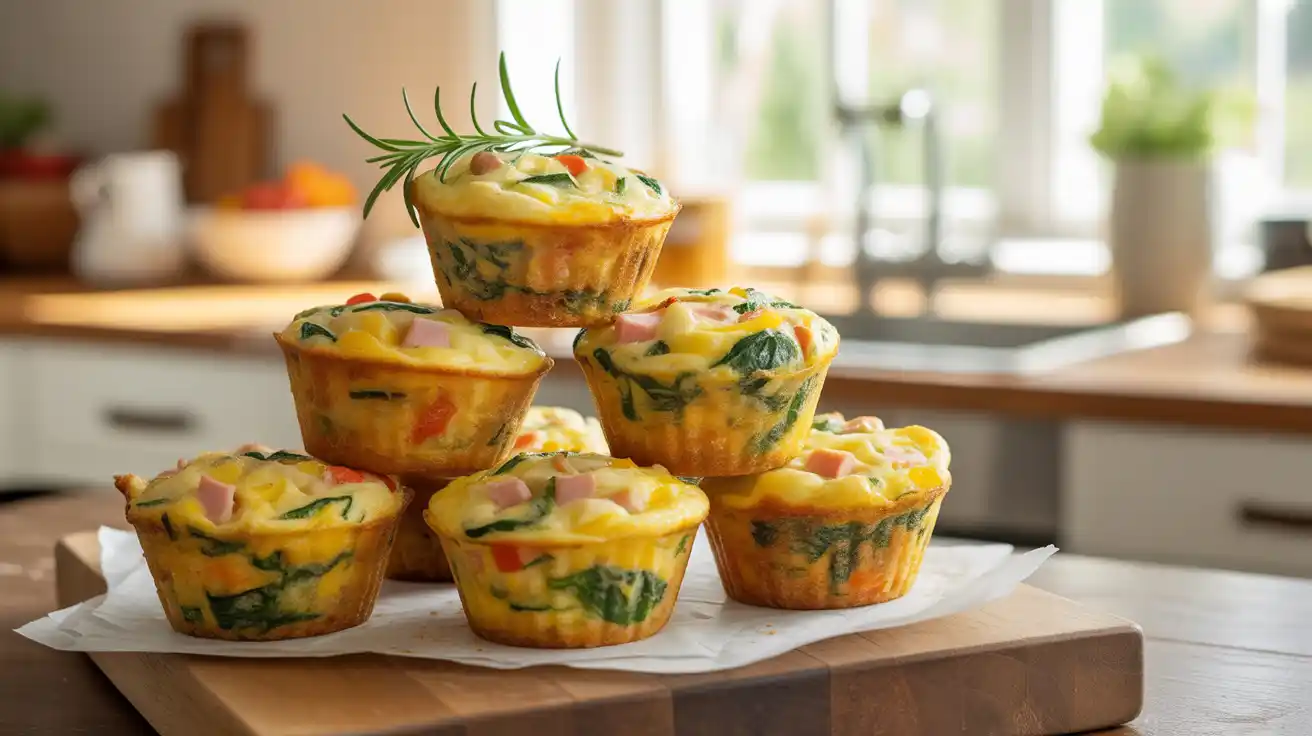 Breakfast egg muffins recipe