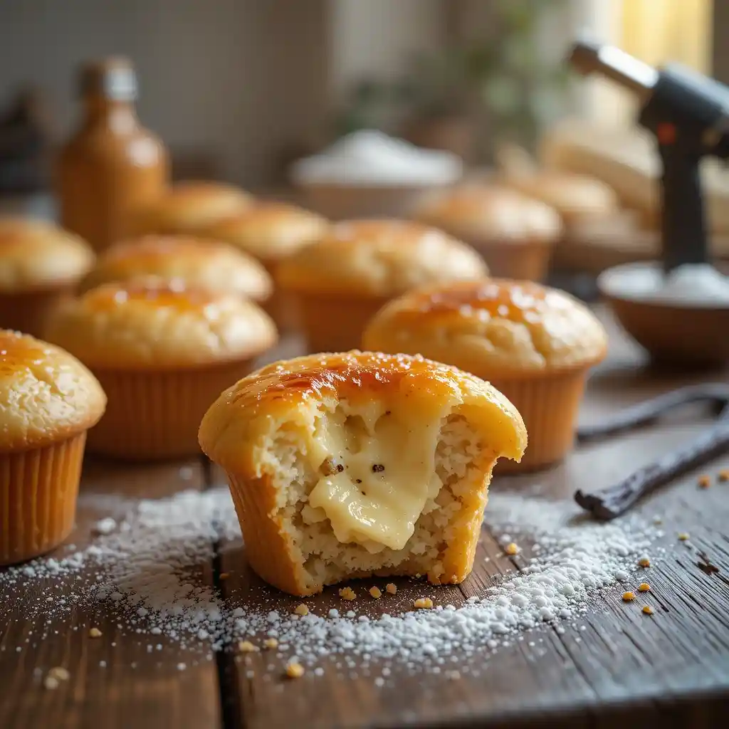 CRÈME BRÛLÉE MUFFINS recipe