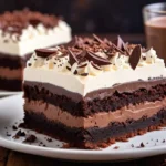 Brownie Refrigerator Cake