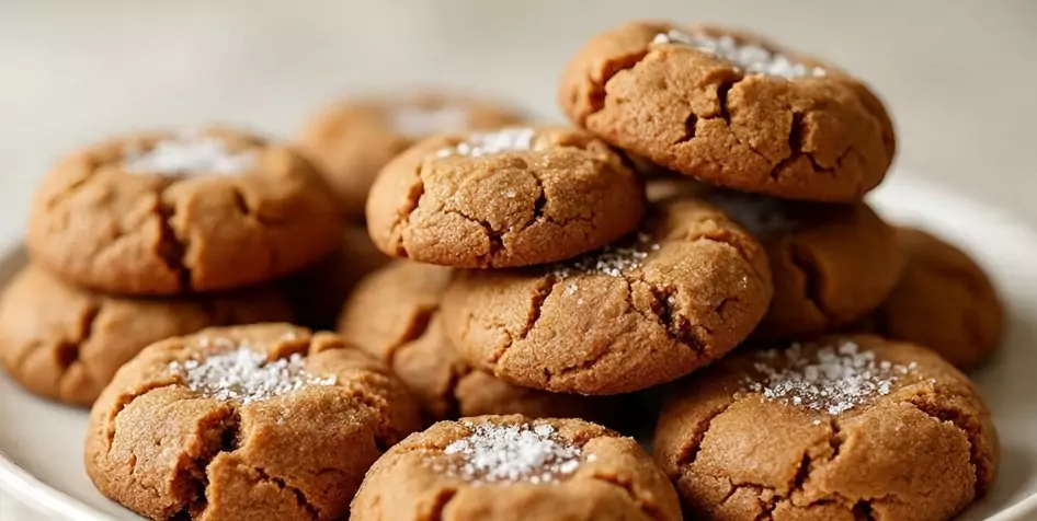 Crispy brown sugar cookies