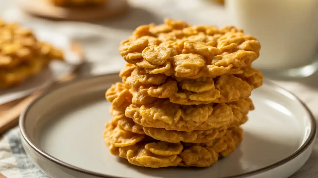 simple cornflake cookies recipe