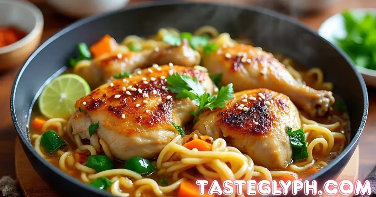 One pan chicken noodles healthy
