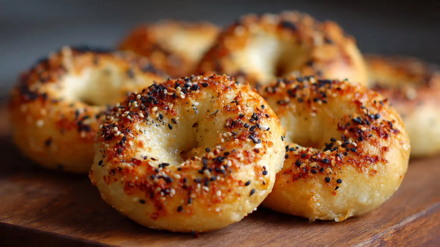 2 Ingredient Greek Yogurt Bagels