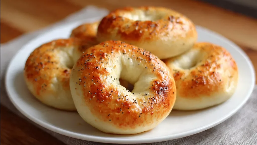 Greek Yogurt Bagels