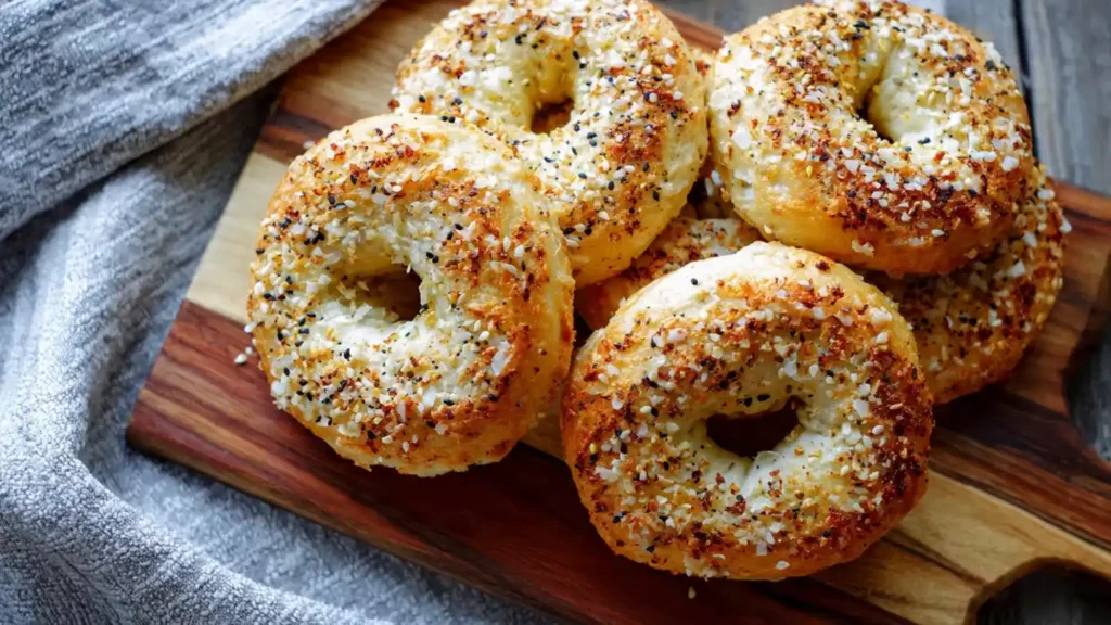 2 Ingredient Greek Yogurt Bagels