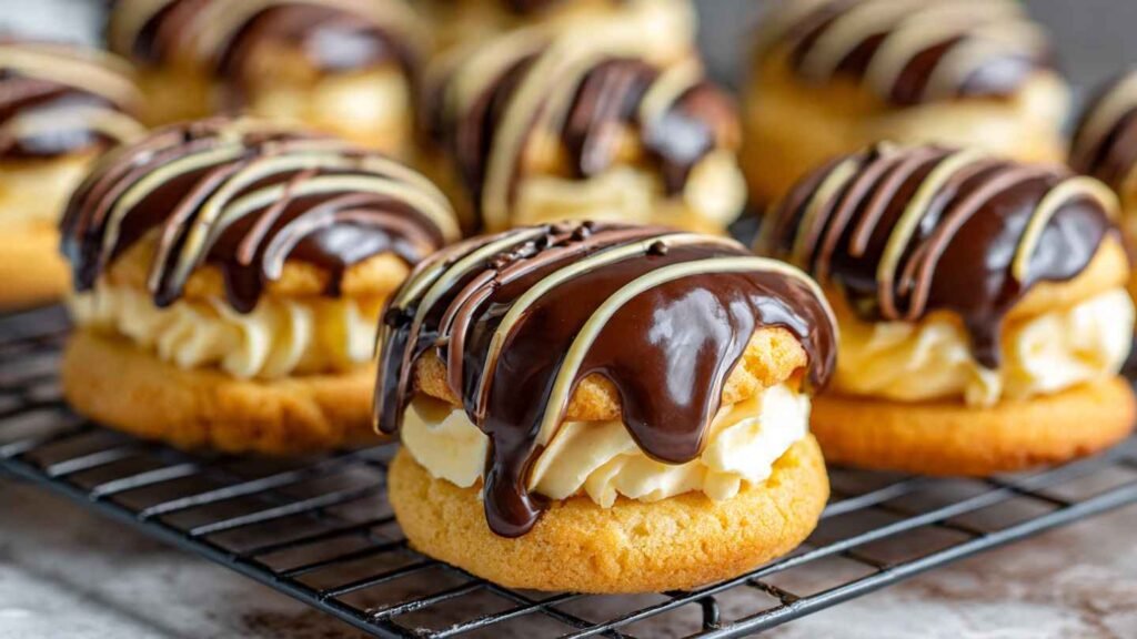 Boston Cream Pie Cookie