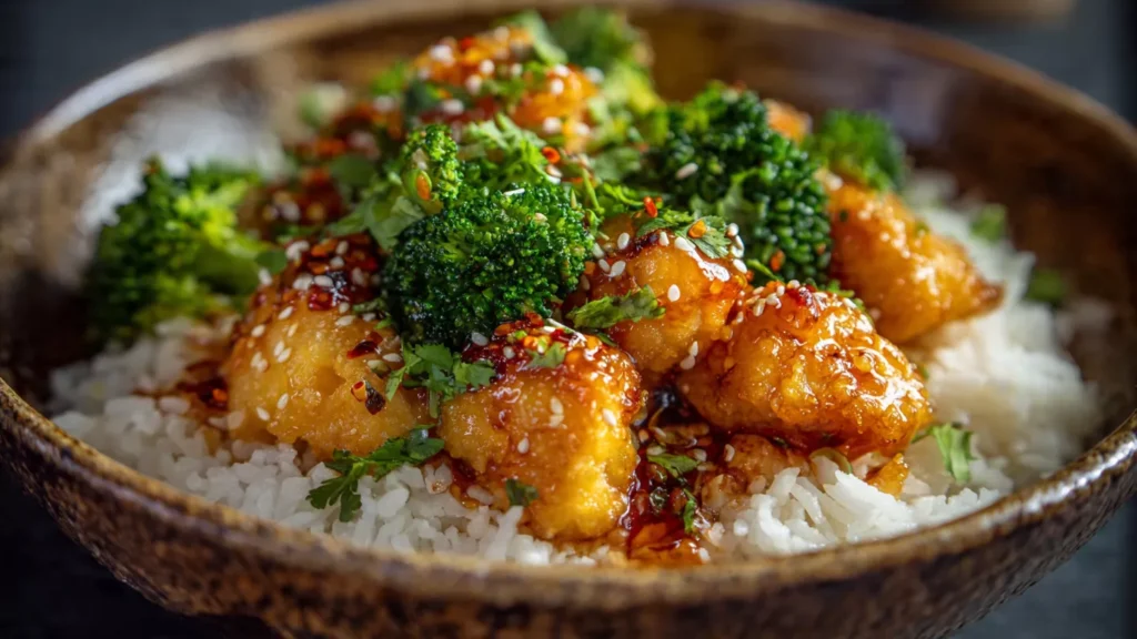 Healthy Orange Chicken