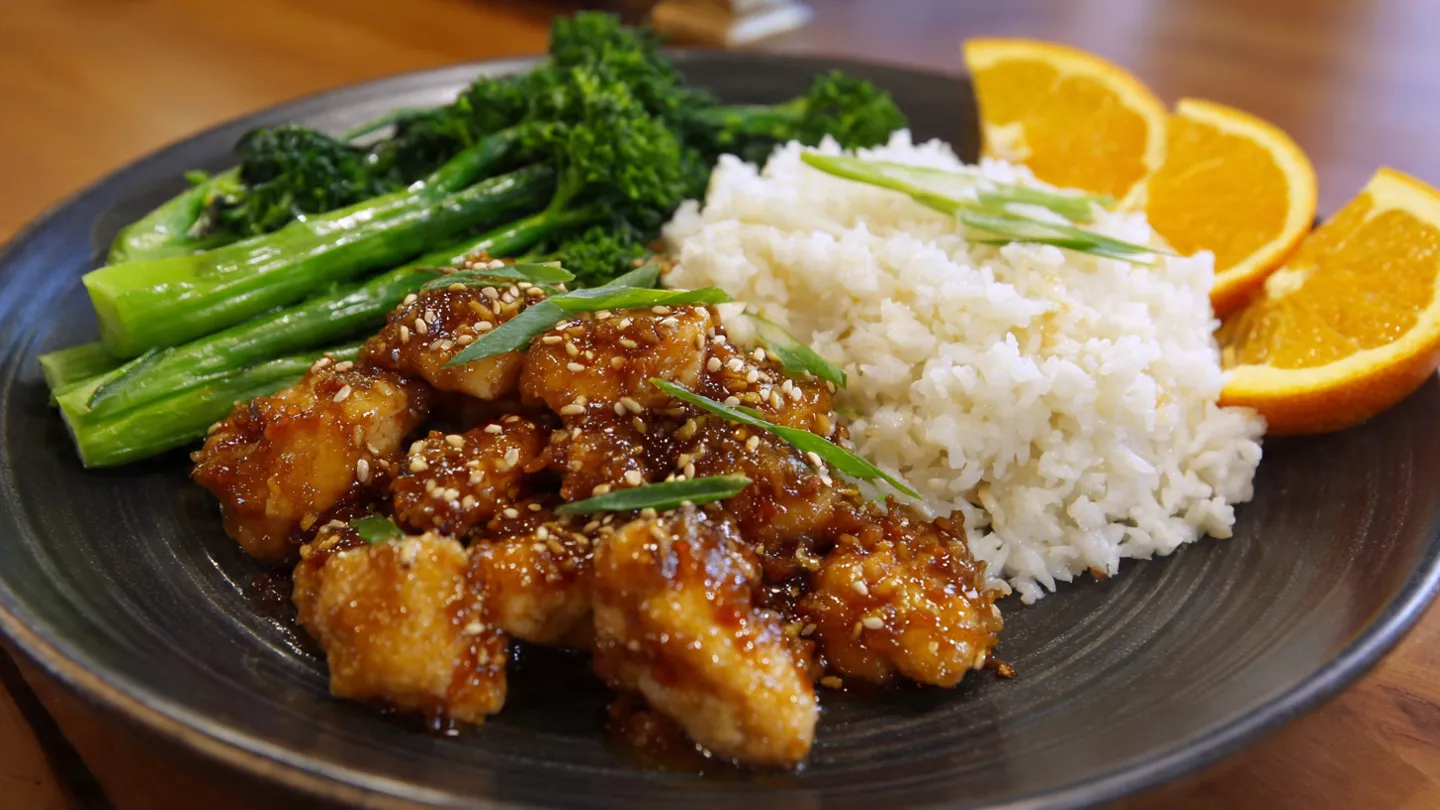 Healthy Orange Chicken
