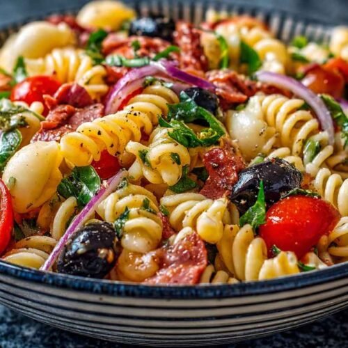 Italian Grinder Pasta Salad