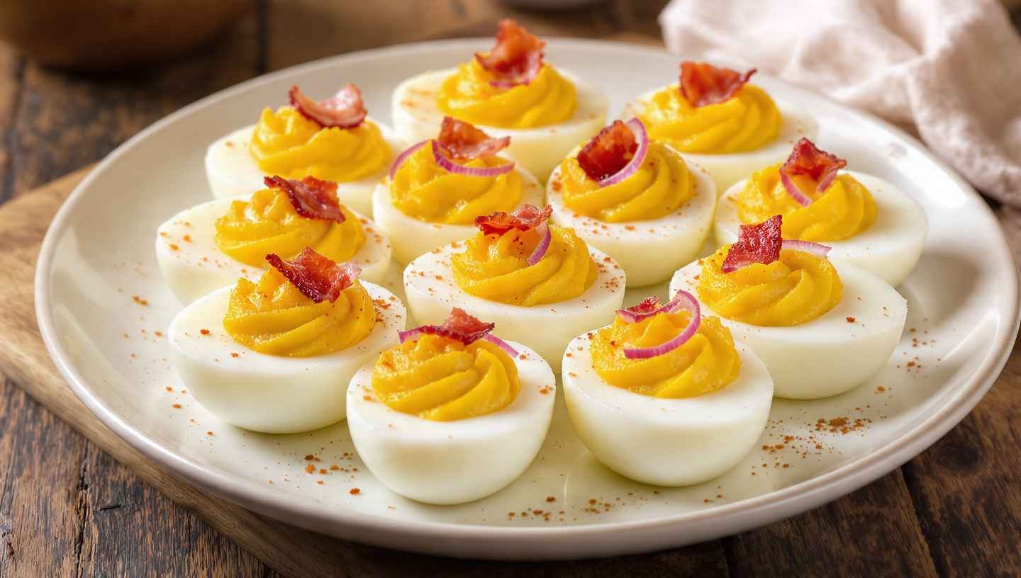 million dollar deviled eggs