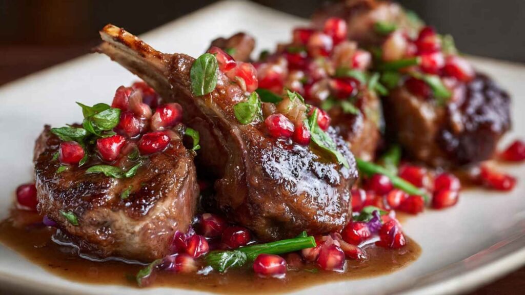 Pomegranate Lamb Chops