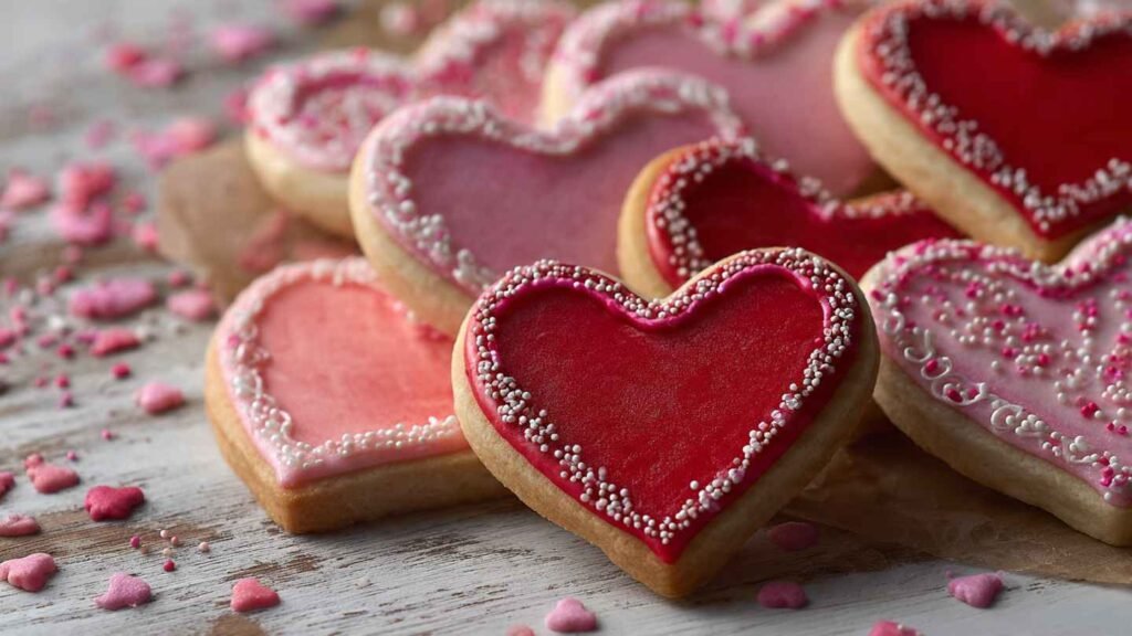 Valentine Sugar Cookies