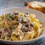 Creamy Mushroom Gruyere Pasta