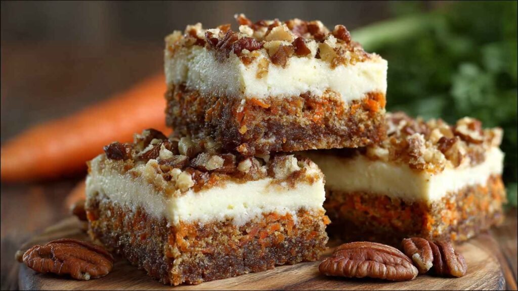 Cream Cheese Carrot Cake Bars recipe