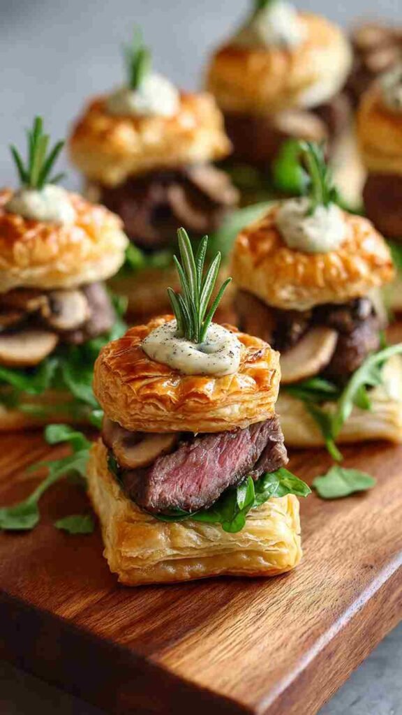 Mini Beef Wellington Bites