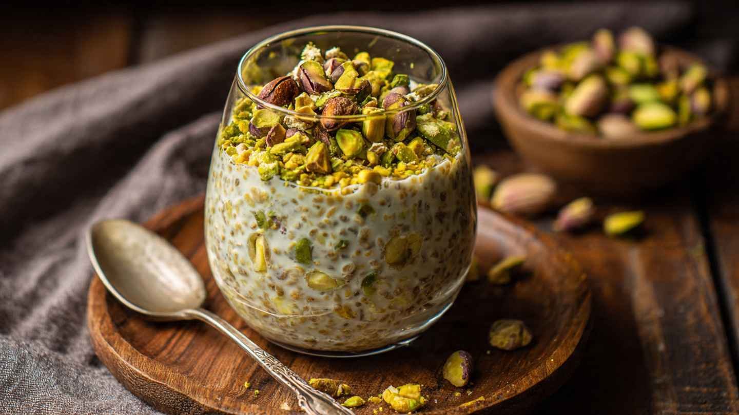 Pistachio Overnight Oats recipe