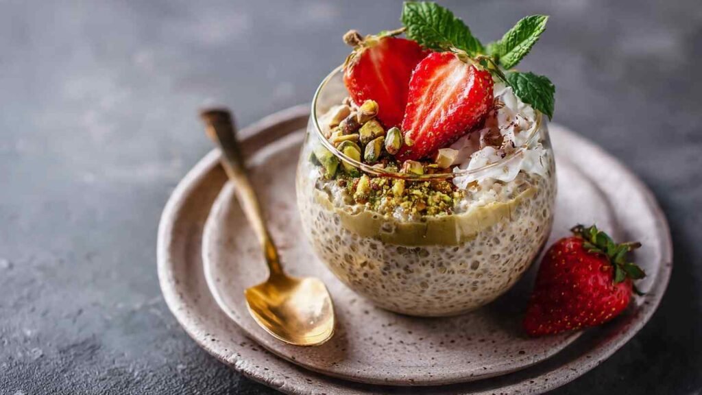 Pistachio Overnight Oats