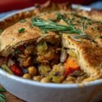 Chickpea Pot Pie with Herbed Crust