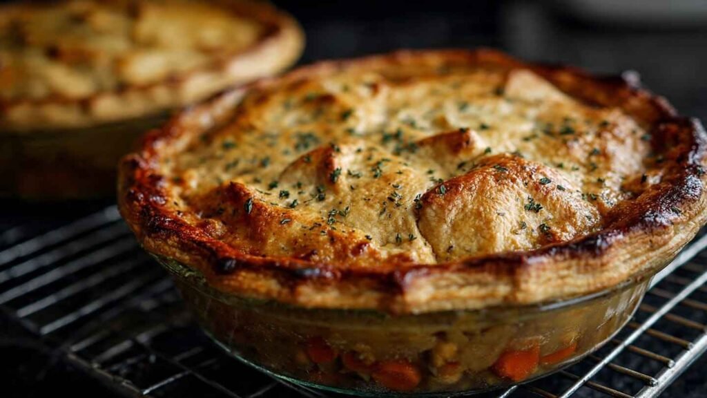 Chickpea Pot Pie with Herbed Crust recipe