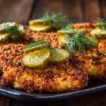 Crispy Dill Pickle Parmesan Chicken