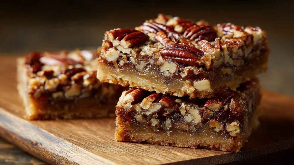 Easy Pecan Pie Bars Recipe