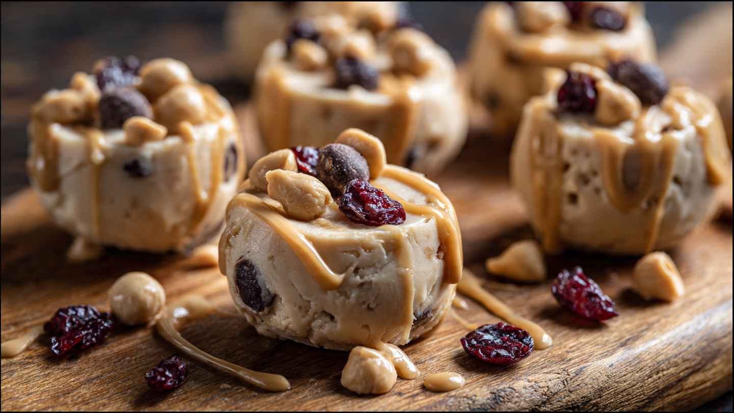 Frozen Peanut Butter Greek Yogurt Bites