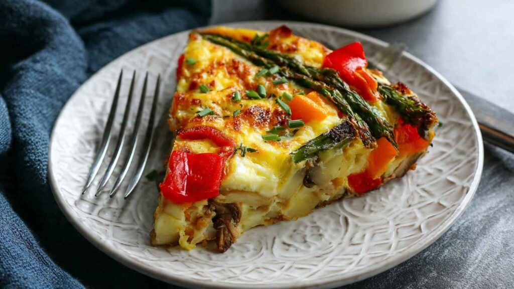High Protein Vegetable Breakfast Bake