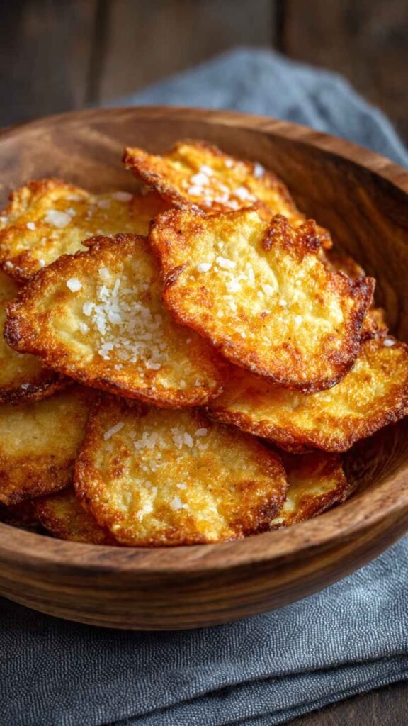 Keto Cottage Cheese Chips