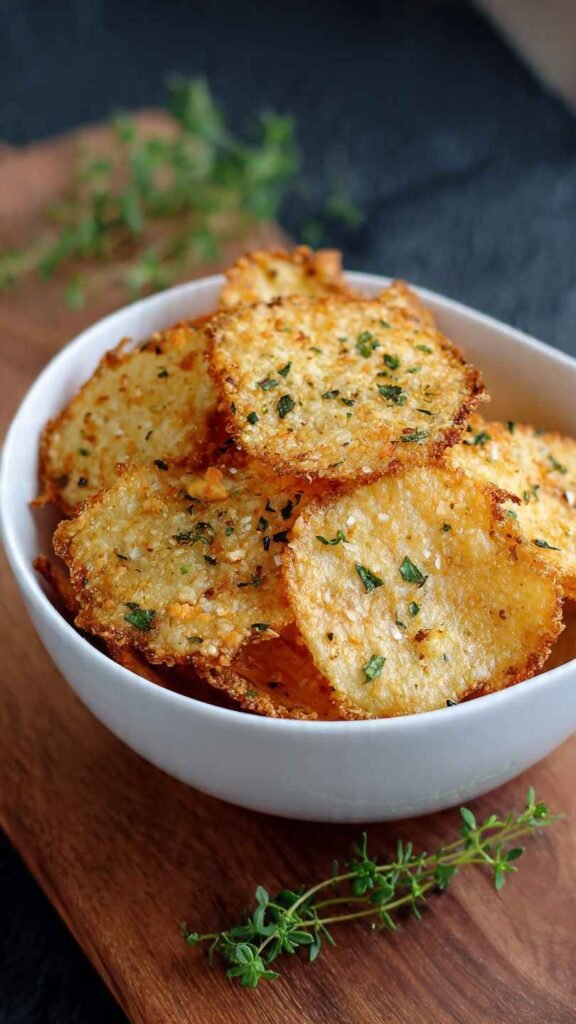 Keto Cottage Cheese Chips
