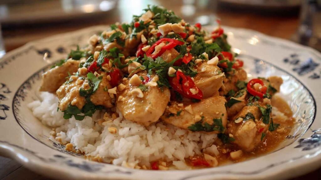 Thai Peanut Chicken