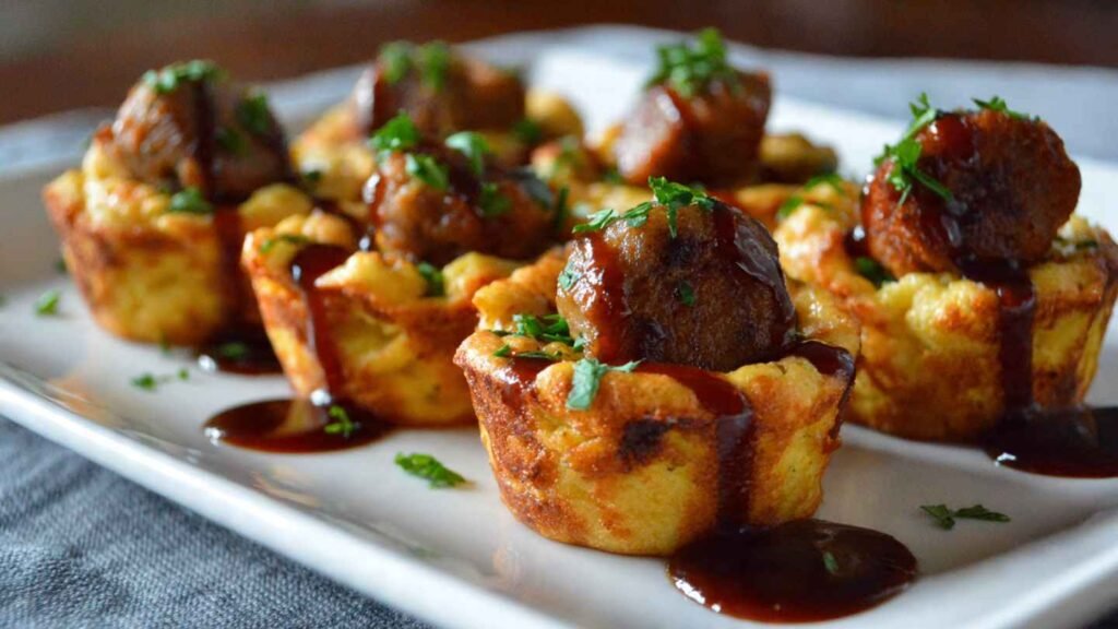 Pancake Sausage Mini Muffins