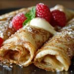 High Protein Oatmeal Crepes