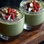 High Protein Matcha Chia Pudding