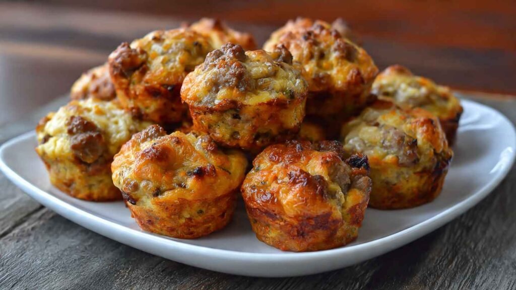 Pancake Sausage Mini Muffins