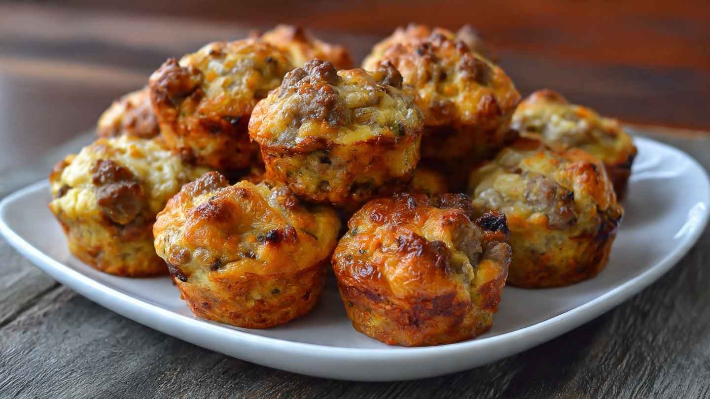 Pancake Sausage Mini Muffins