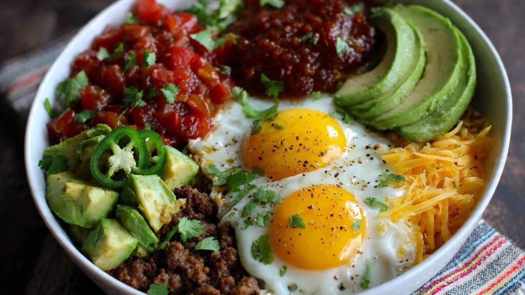 Tex Mex Protein Breakfast Bowls