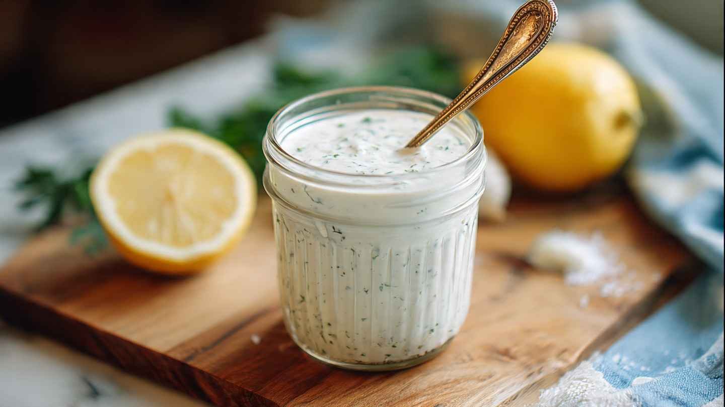 Blender Greek Yogurt Ranch Dressing