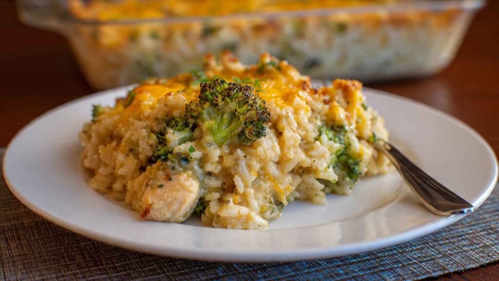 Chicken Broccoli Rice Casserole