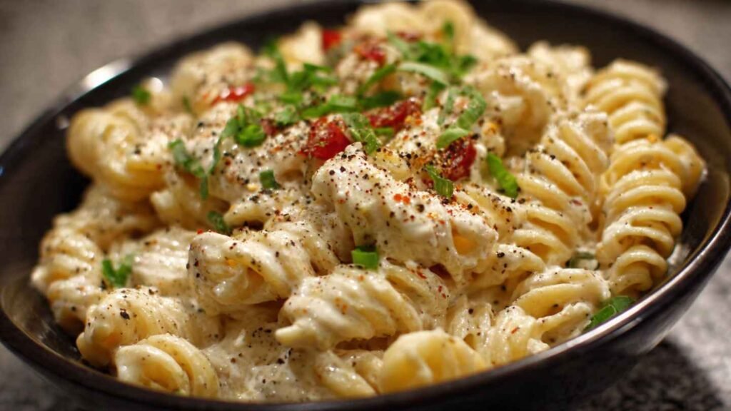Cottage Cheese Pasta