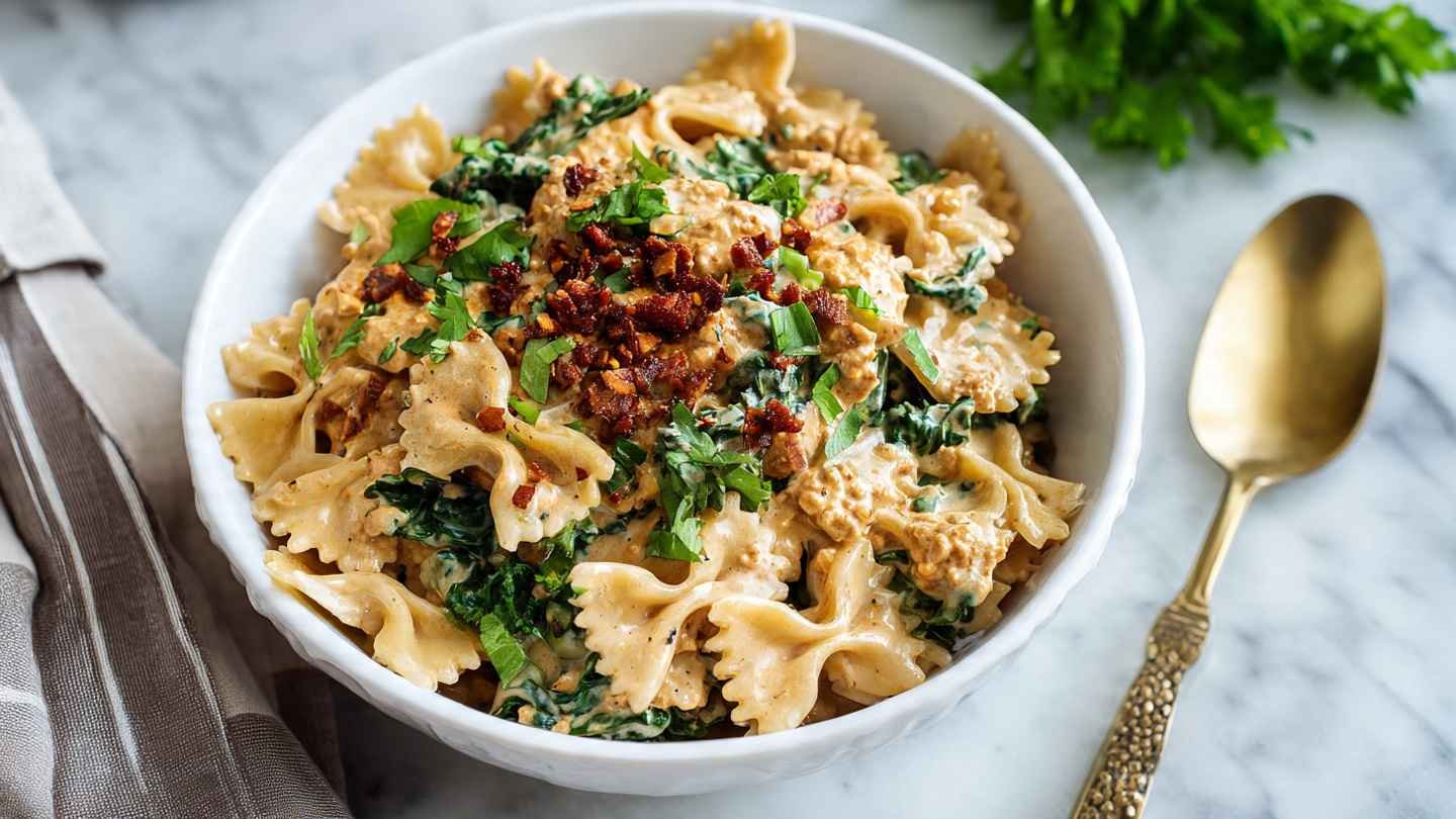 Creamy Protein-Packed Pasta Bowl
