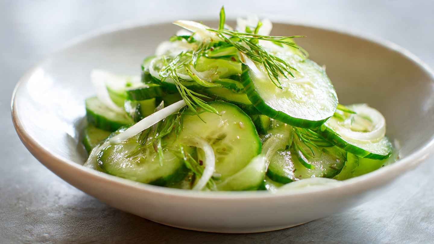 High Protein Cucumber Salad