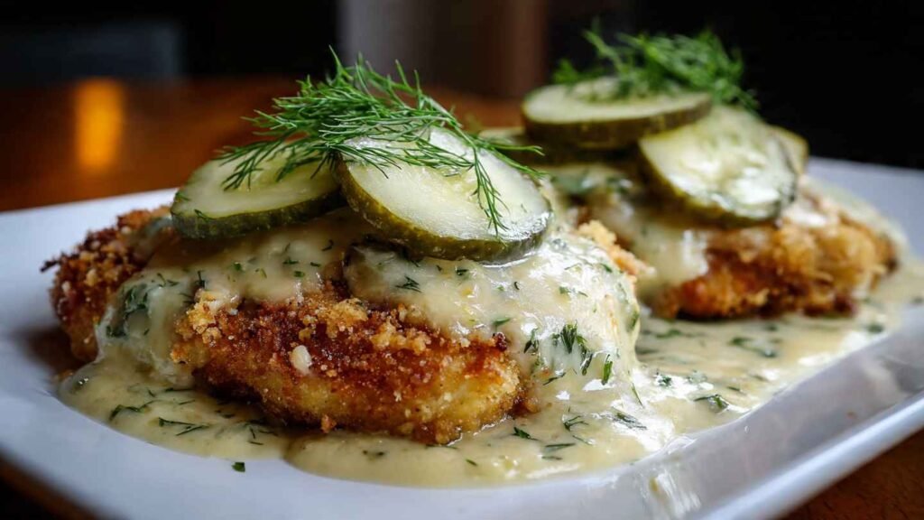 Dill Pickle Parmesan Chicken
