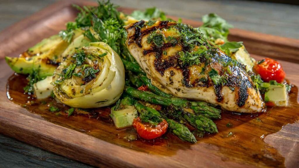 Grilled California Avocado Chicken