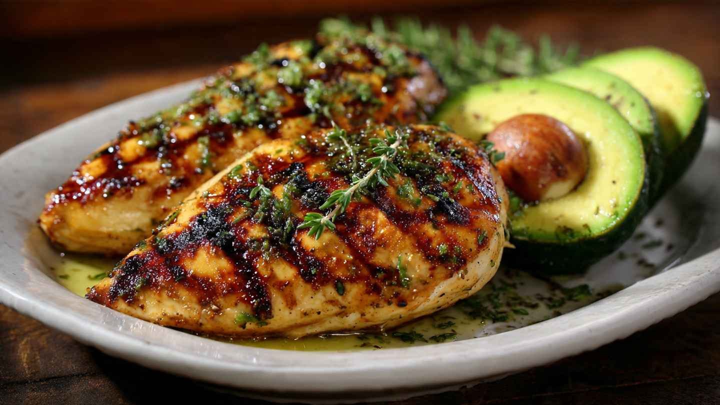 Grilled California Avocado Chicken