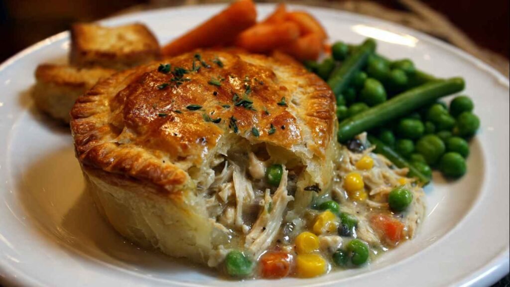 High Protein Chicken Pot Pie