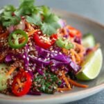 High Protein Thai Quinoa Crunch Salad