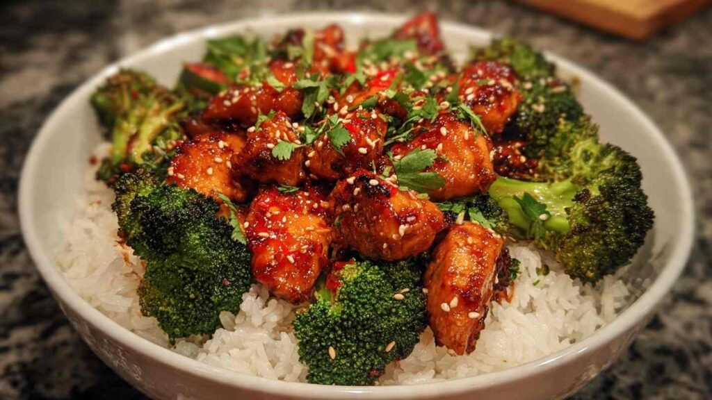 Honey Sriracha Chicken 